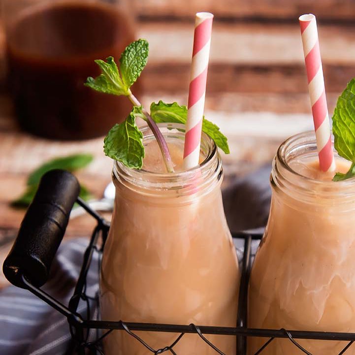 Chocolate & Mint Ice Coffee 🌿