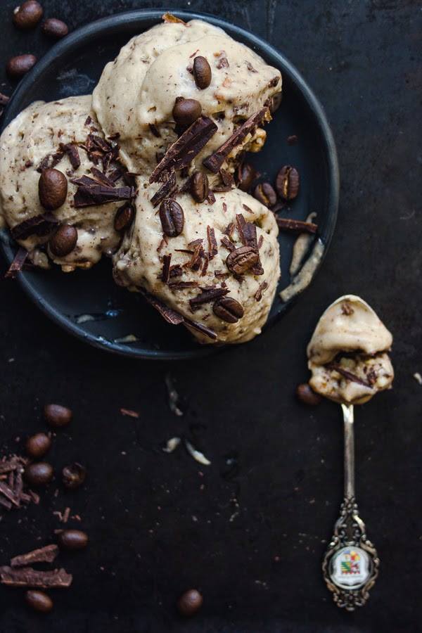 🍦🍌 Frozen Banana Coffee Ice Cream 🍦🍌