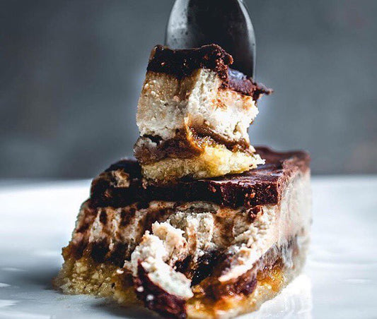 ESPRESSO & PEANUT BUTTER SLICE