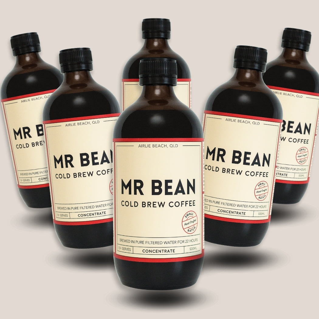 6 x Mr Bean Cold Brew Coffee - Mr Bean Cold Brew Coffee