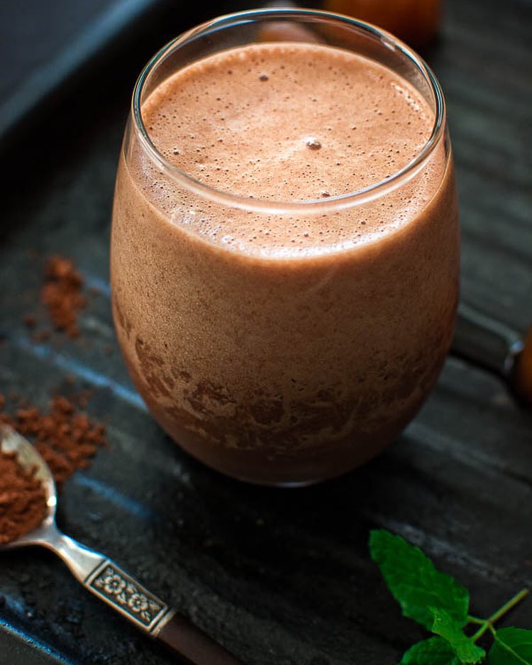 Cold Brew and Cacao Smoothie made with Mr Bean Cold Brew Coffee Concentrate
