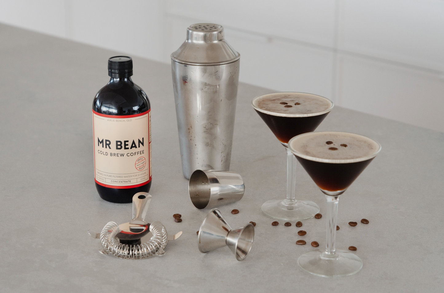 Espresso Martini Cocktail Kit - Mr Bean Cold Brew Coffee