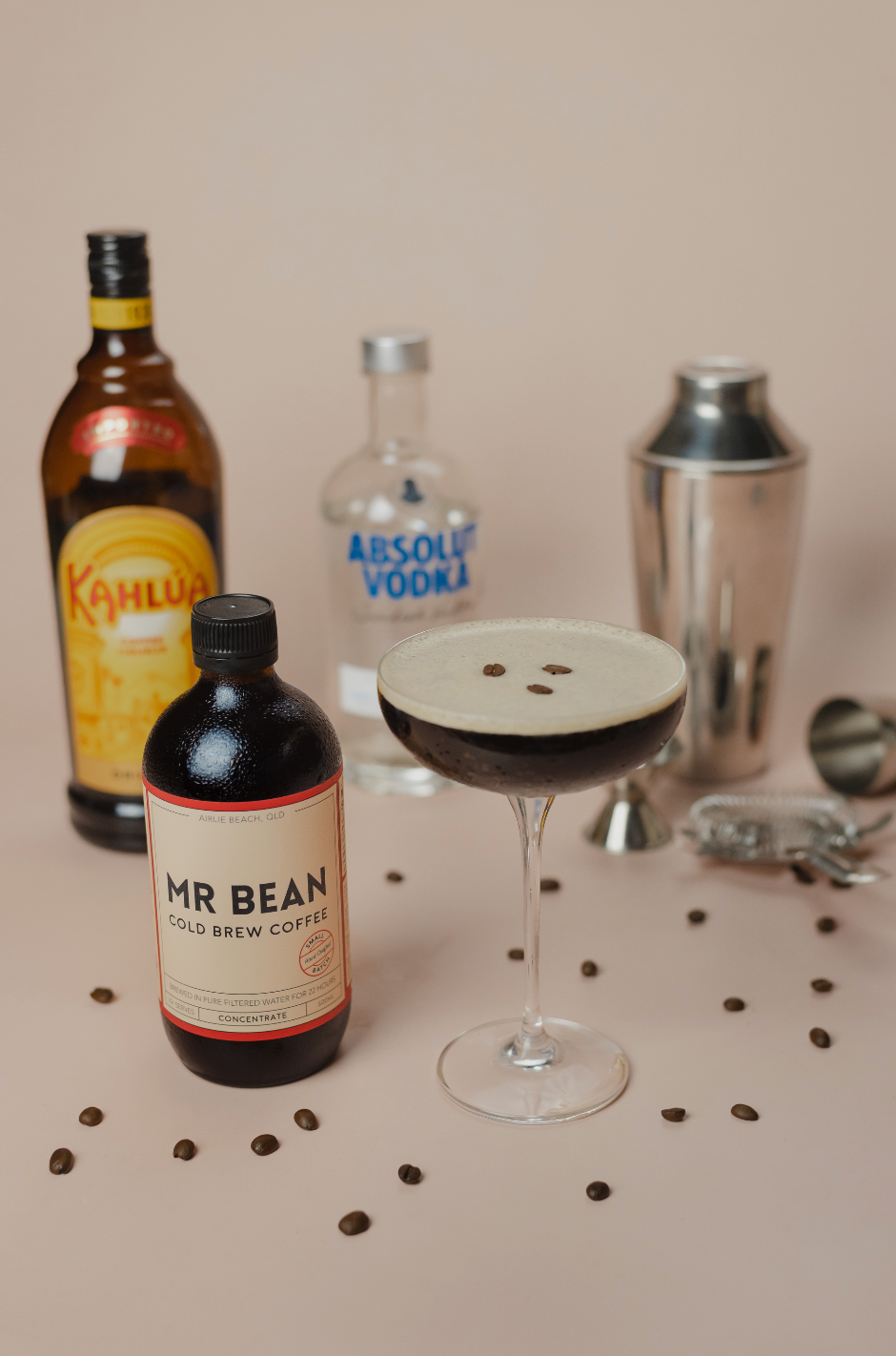 Espresso Martini Cocktail Kit - Mr Bean Cold Brew Coffee